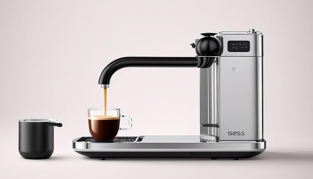 compact and convenient espresso maker