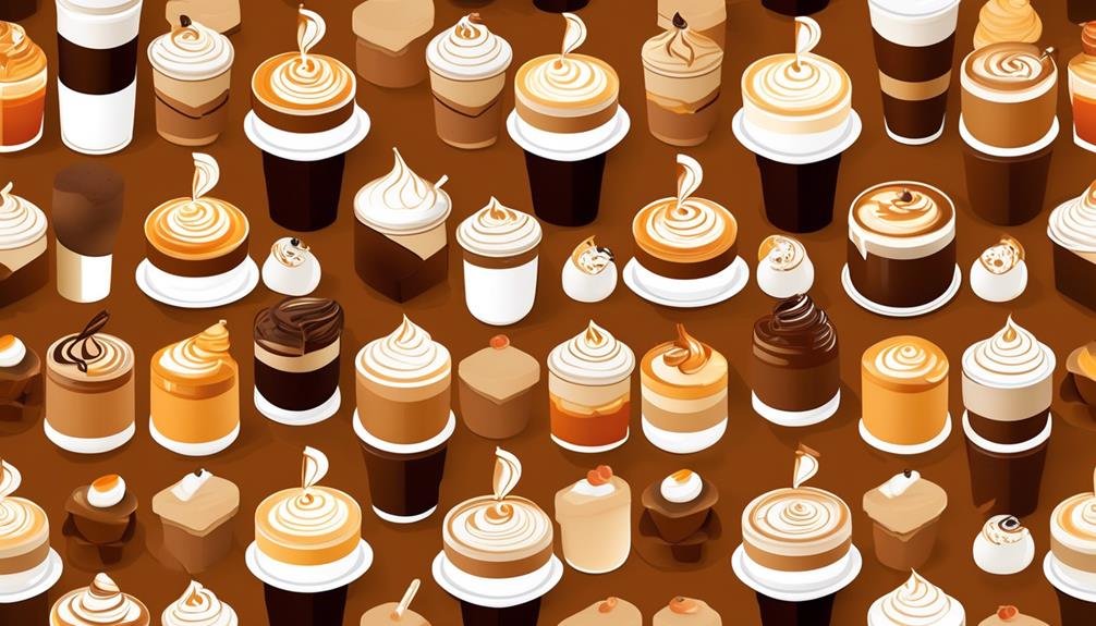 different types of macchiato