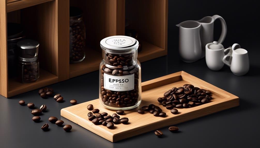 espresso bean storage faq