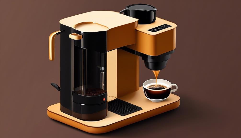 espresso like brew with drip