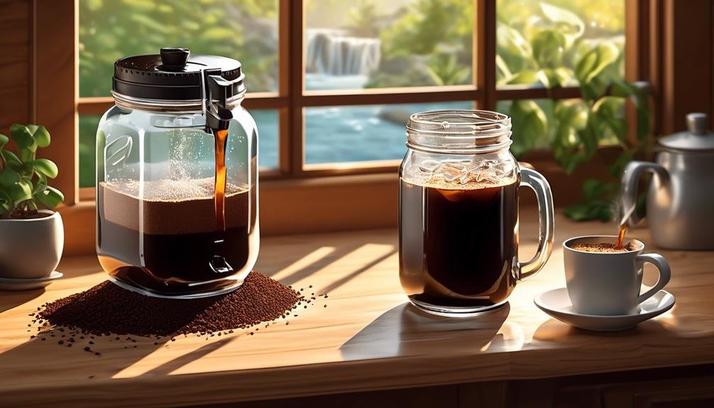 home brewing cold coffee