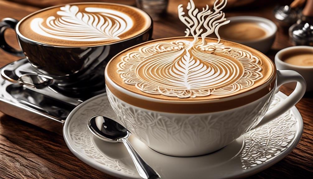 mastering latte art skills